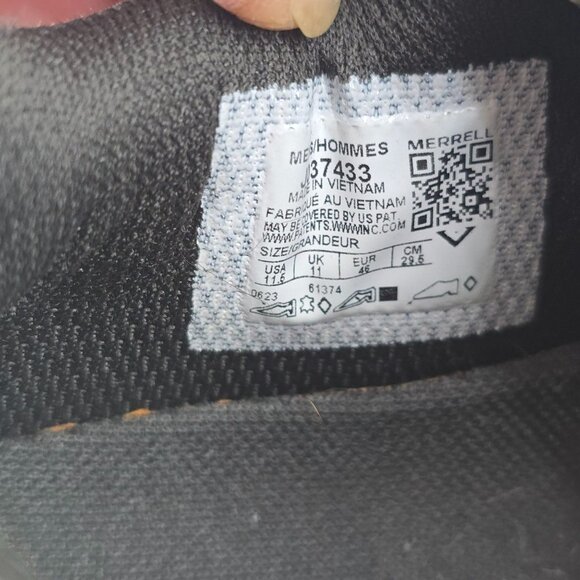 Merrell Speed Solo FloatPro Mustard Green Waterproof Hiking Shoes MEn Size 11.5 - Picture 8 of 8